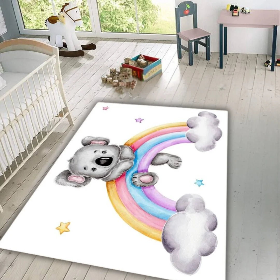 Dečiji tepih „Koala i duga“ – 120x180cm