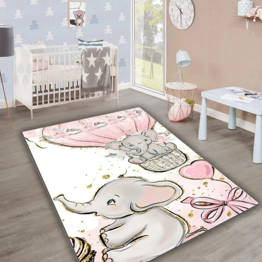 Dečiji tepih Slonić u balonu – 120x180cm