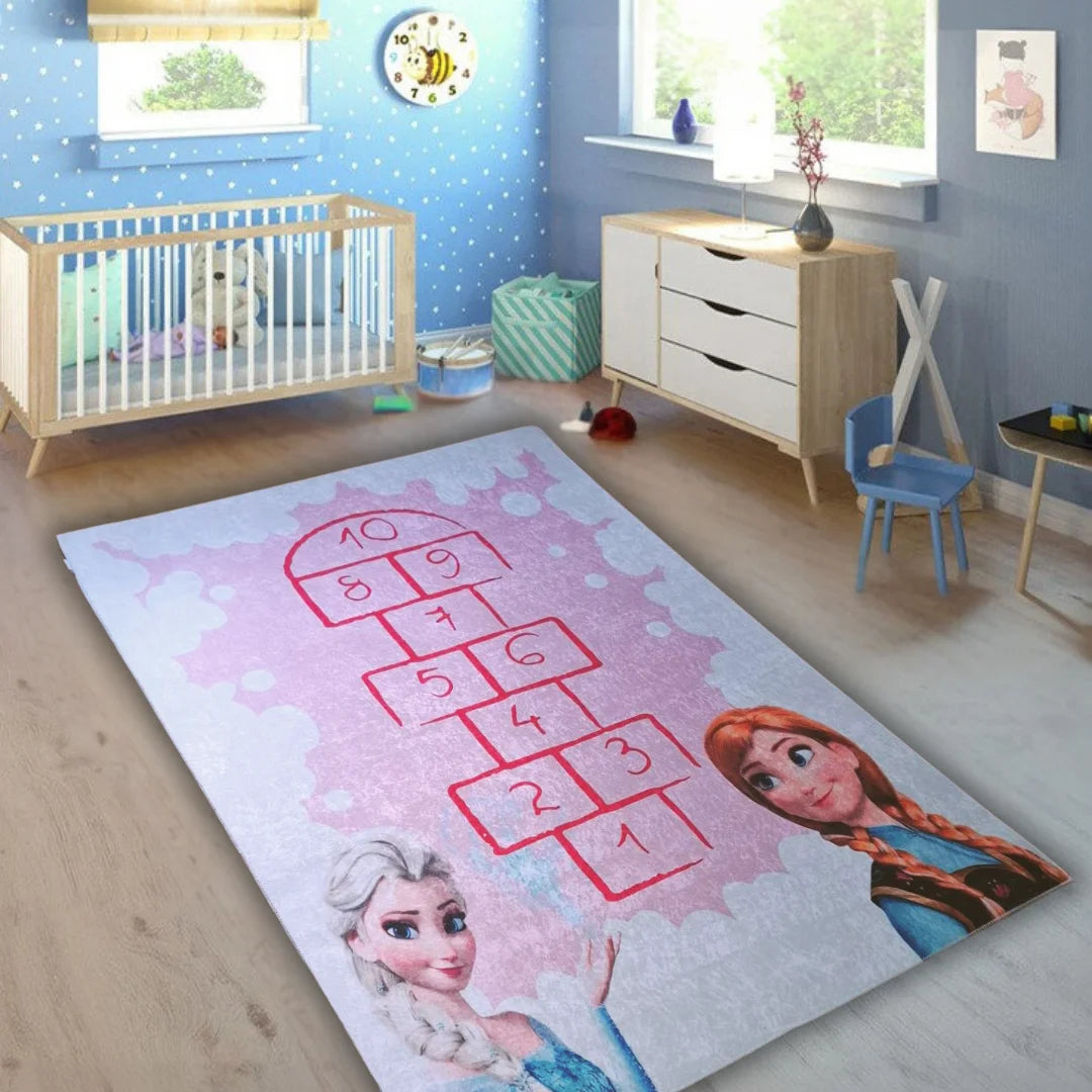 Dečiji tepih Školice pink – 140x220cm