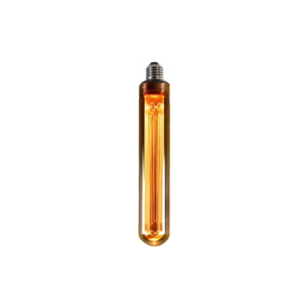 LED Sijalica Filament 3W E27 Stik Amber Golden Glass Ф45X165 Mm