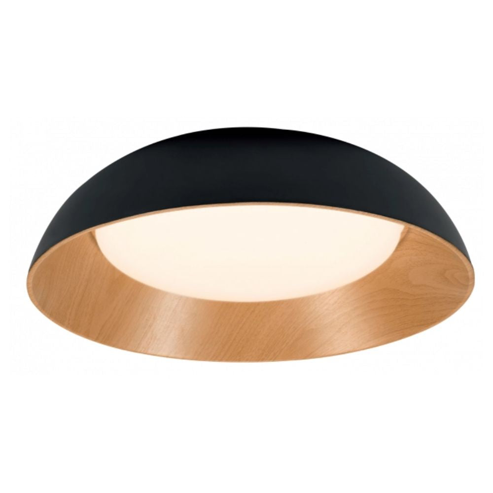 LED Plafonjera 24W CCT Belo Crno 1800Lm Ф510X115Mm
