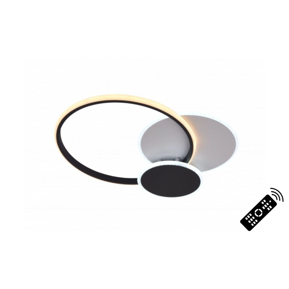 LED Plafonjera 78W CCT Tri Kruga 5850Lm Dim/Kontrola 525X400X60Mm