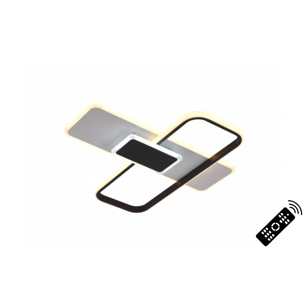 LED Plafonjera 68W CCT Tri Pravougaonika 5100Lm Dim/Kontrola