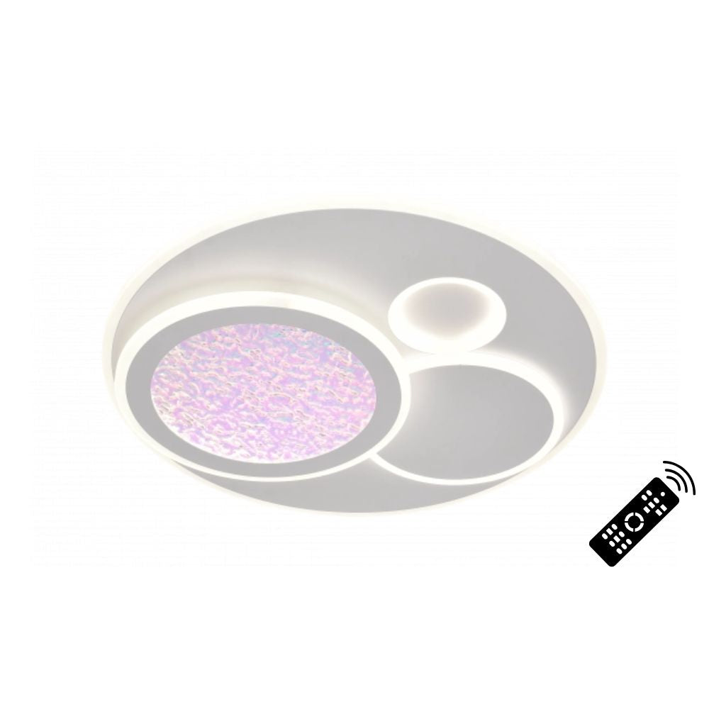LED Plafonjera 84W CCT Mesec 6300Lm Dim/Kontrola Ф480X50Mm