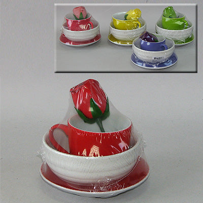 Ruža set dimenzije14.5cm