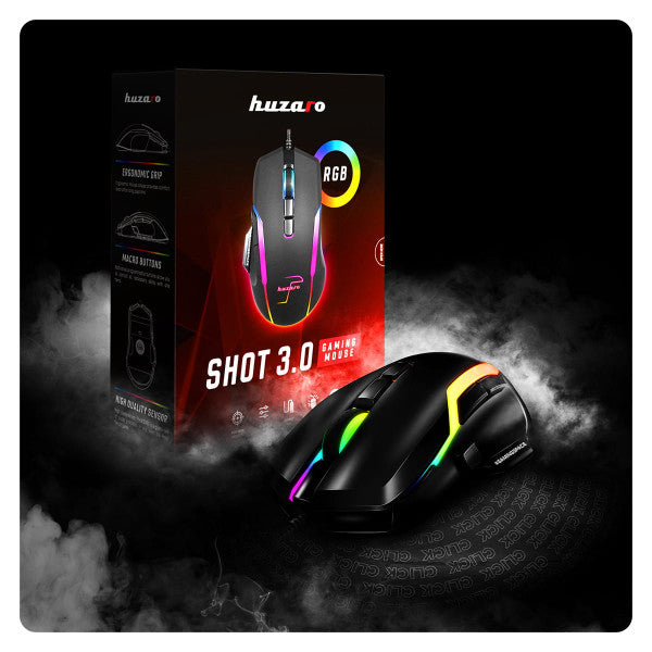 Huzaro Gaming Miš Shot 3.0