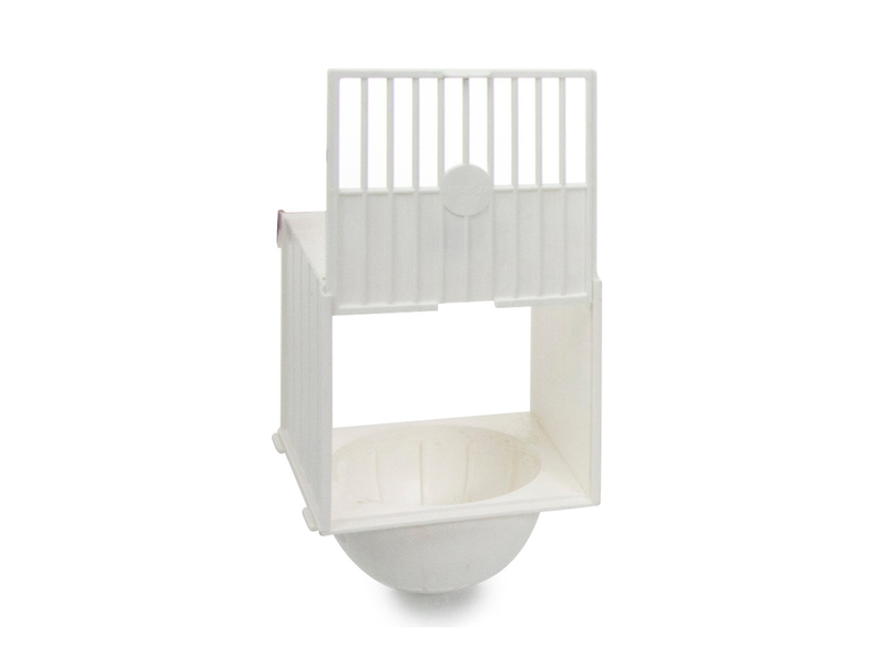 BENELUX plastično gnezdo za kavez, belo