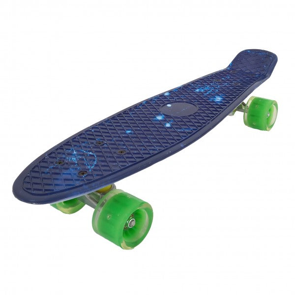 Dečiji skejtbord sa svetlećim točkovima Rider 003-1, 56cm×15cm, uzrast 3+