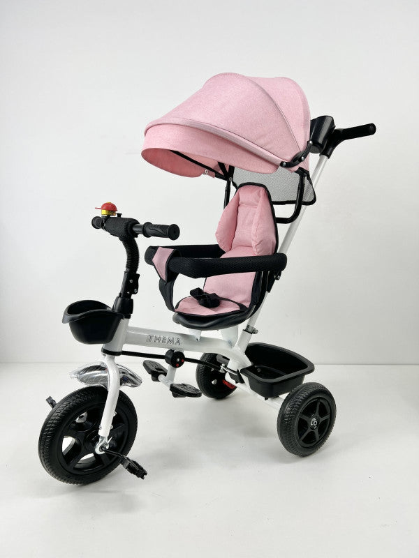 Dečiji tricikl, pink, uzrast 3+