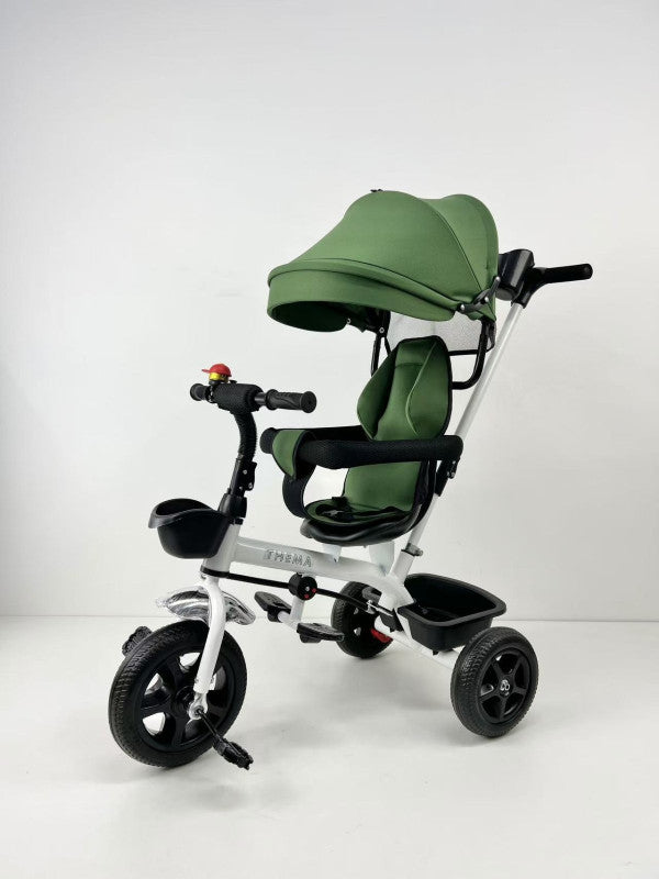 Dečiji tricikl, zeleni, uzrast 3+
