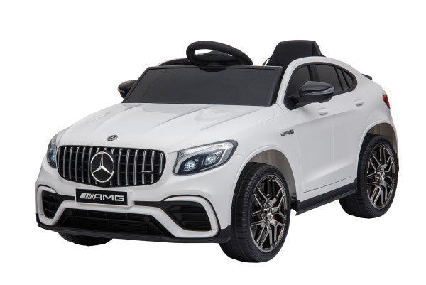 Auto na baterije, Mercedes AMG GLC 63s Coupe licencirani, metalic beli