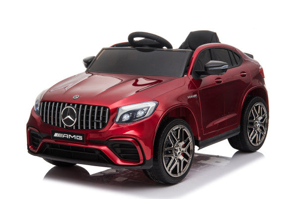 Auto na baterije, Mercedes AMG GLC 63s Coupe licencirani, metalic crveni