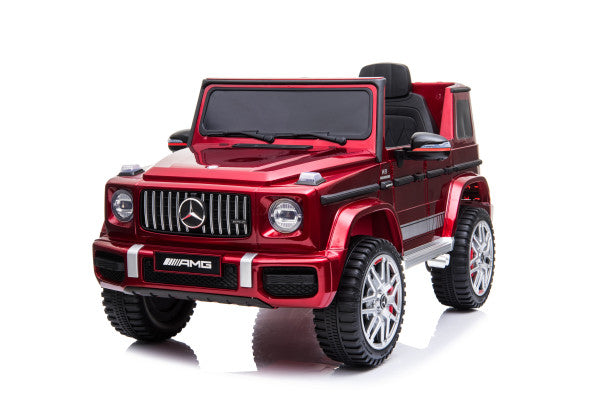 Auto na baterije, Mercedes AMG G63 licencirani, metalic crveni