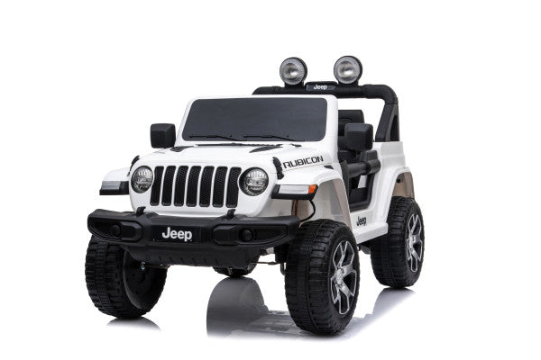 Auto na baterije, Jeep Rubicon licenciran, beli