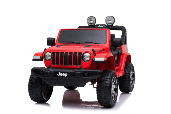 Auto na baterije, Jeep Rubicon licenciran, crveni