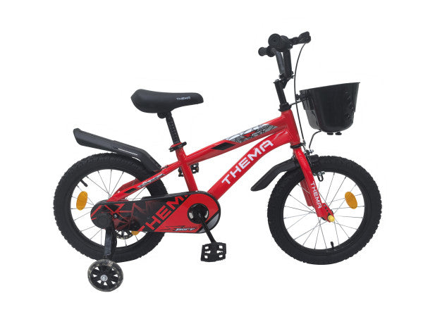 Dečija bicikla za dečake Ares, crvena, uzrast 5-7 god