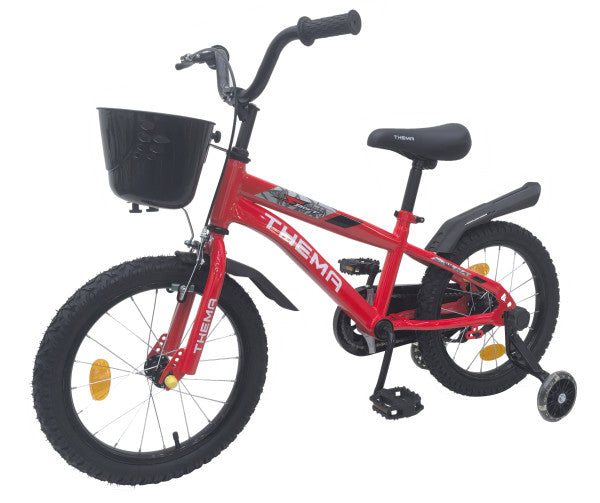 Dečija bicikla za dečake Hermes, crvena, uzrast 7-9 god