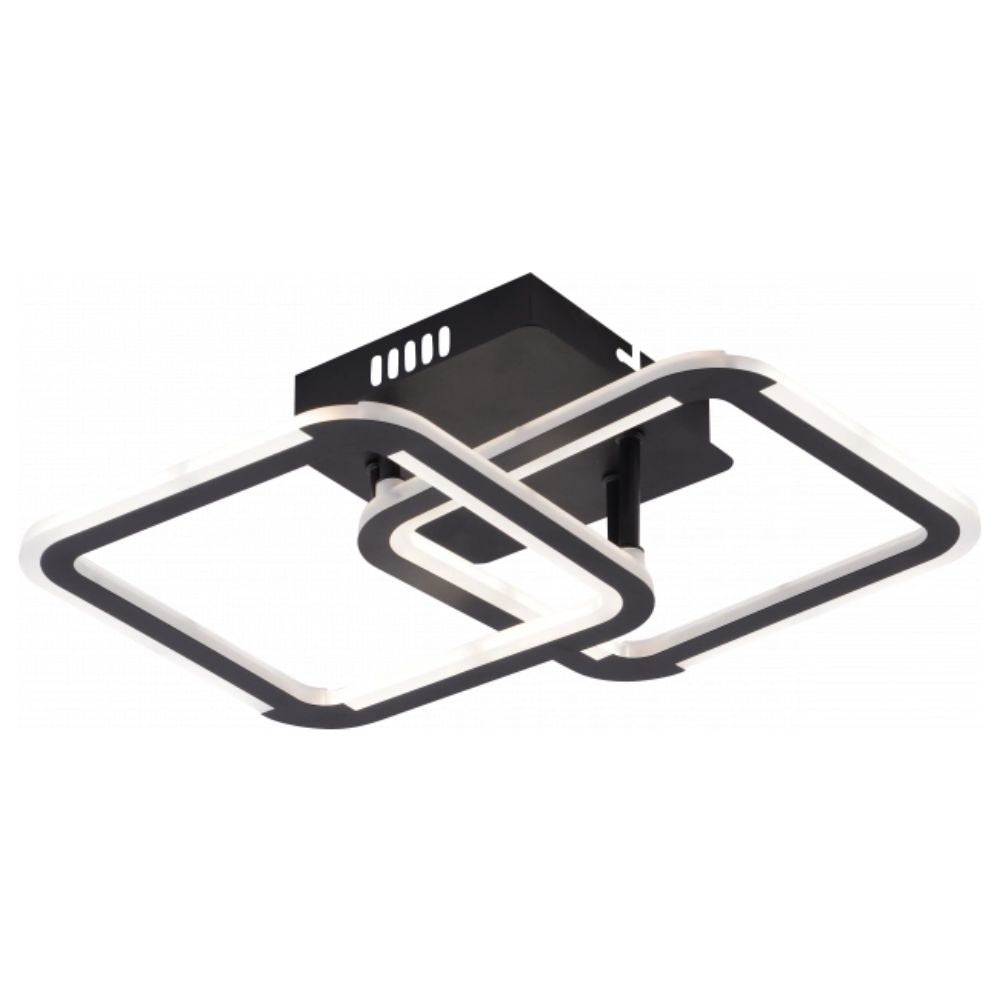 LED Plafonjera Crna 30W CCT 2940Lm Dim/Kontrola