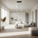LED Visilica 24W 3000K Sand Black