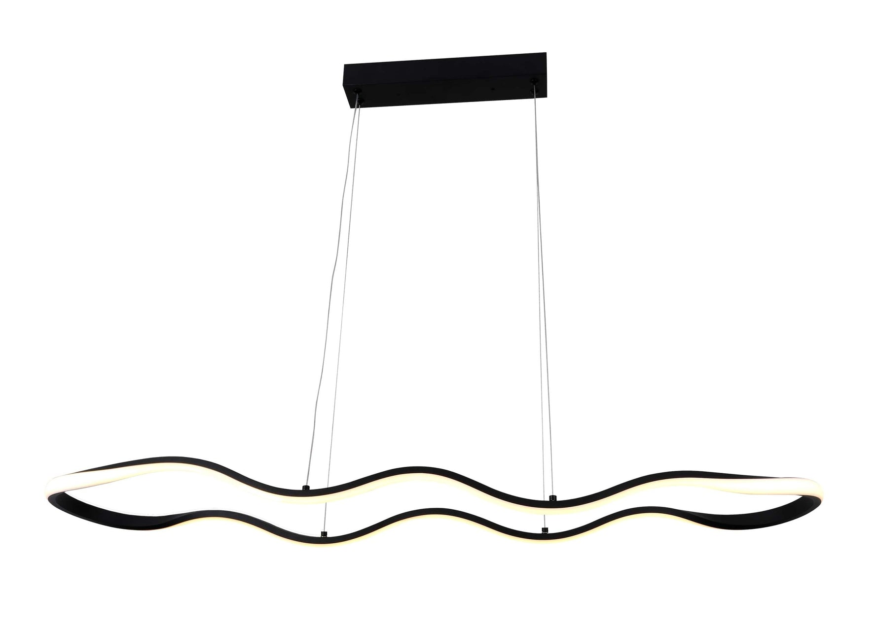 LED Visilica 24W 3000K Sand Black