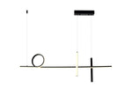 LED Visilica 24W 3000K Black/White