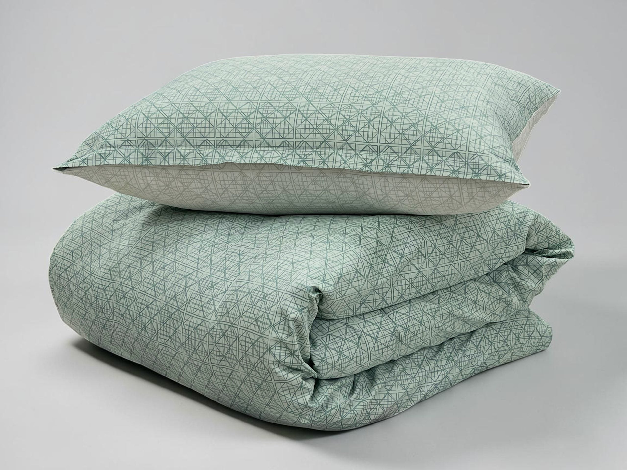Satenska navlaka 140x200cm + jastučnica 50x70cm Bio cotton