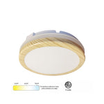 LED Plafonjera Mona-300-30W CCT IP65 Drvo