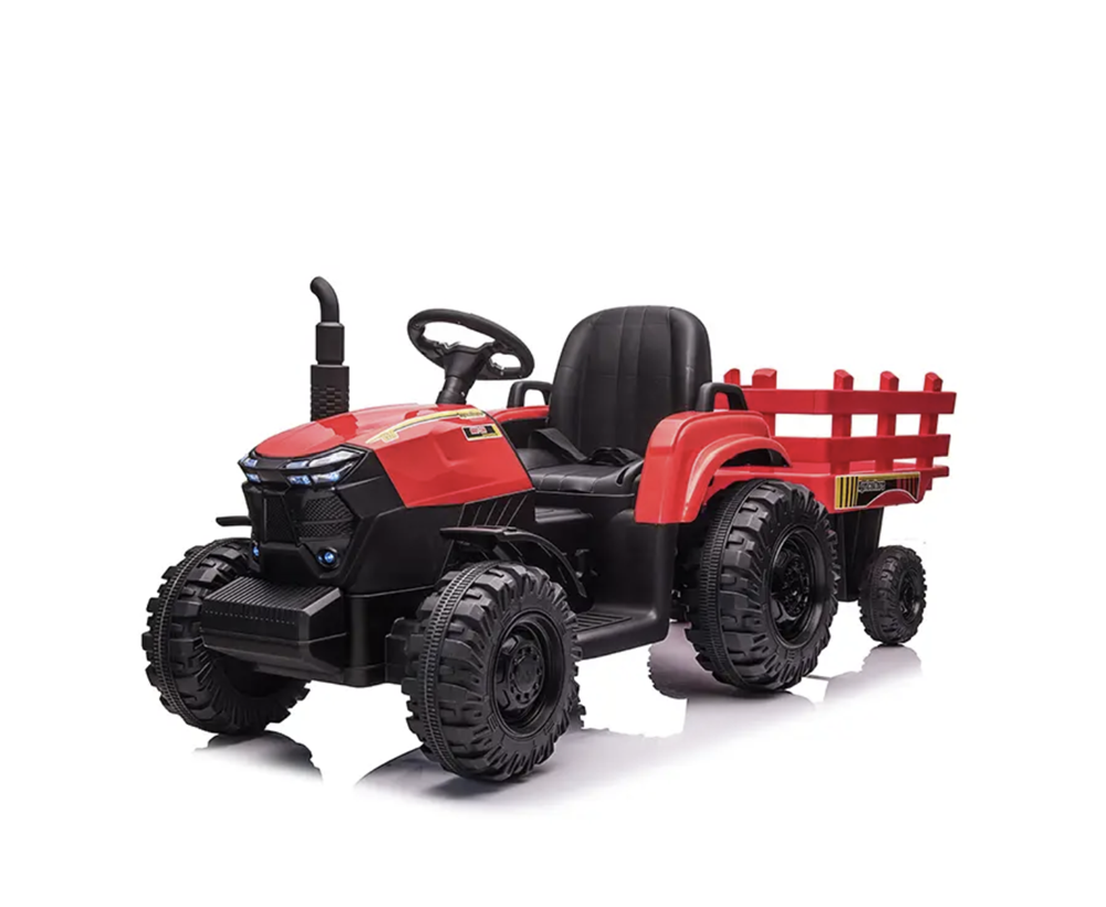 2223 Dečiji traktor na akumulator crveni