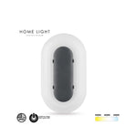LED Svetiljka Bl8 Elipsa 18/15/10W CCT IP65 Bela/Siva