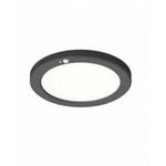 LED Plafonjera Slim Crna 10/15/18W CCT Sa Senzorom Pokreta