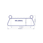 Prsten 3D bazen 205k47cm