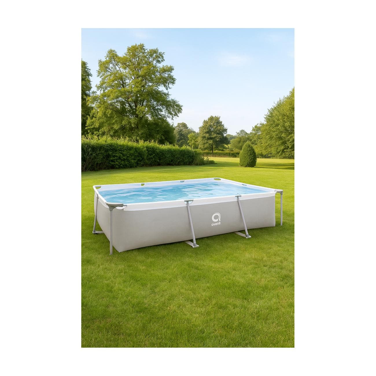 Bazena sa ramom 300x207x65 cm