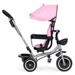 2u1 tricikl sa rotirajućim sedištem i sklopivom tendom Pink, ECOTOYS