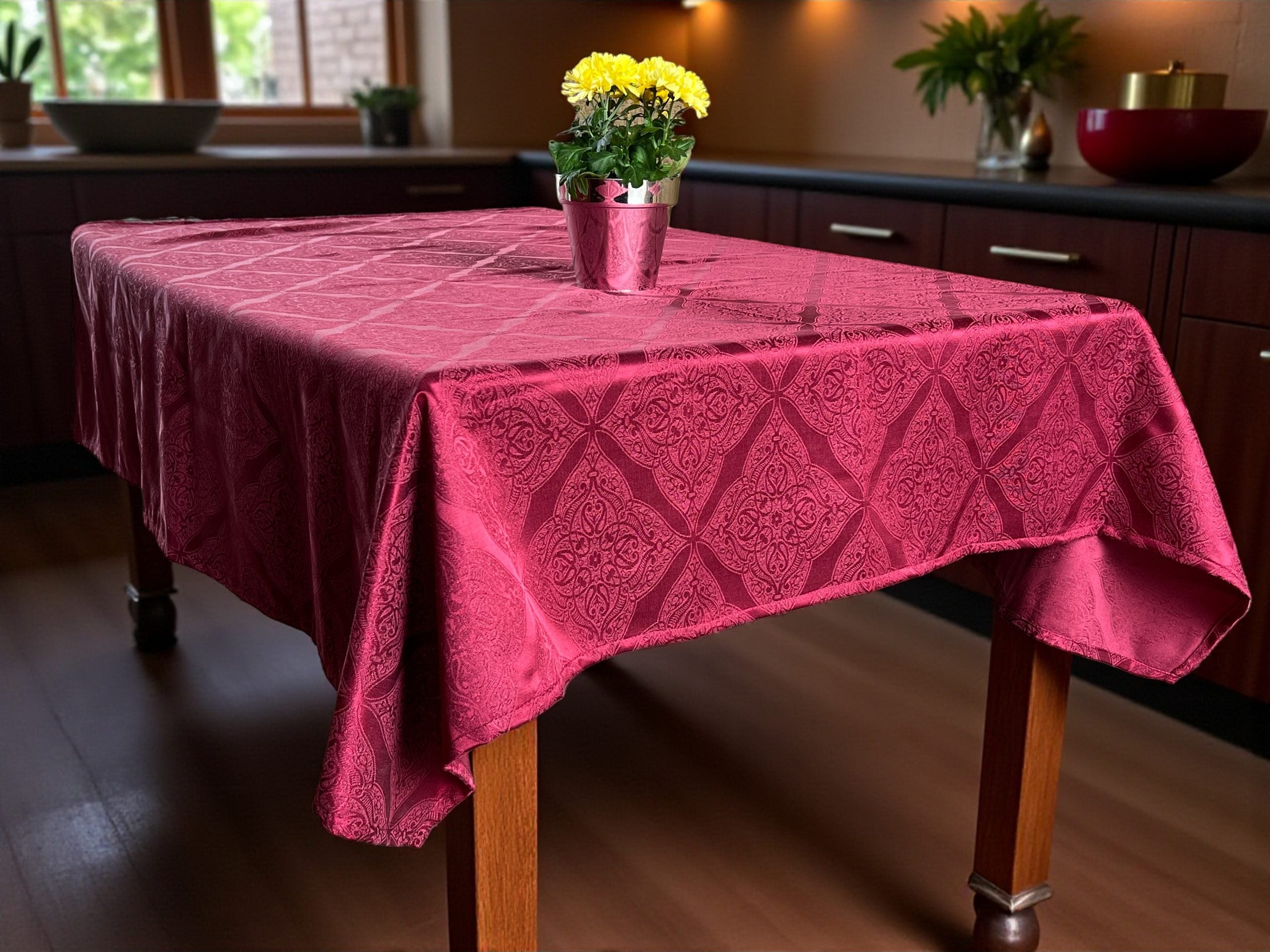 Stolnjak Kitchen Nova 150x160cm Bordo boja C7