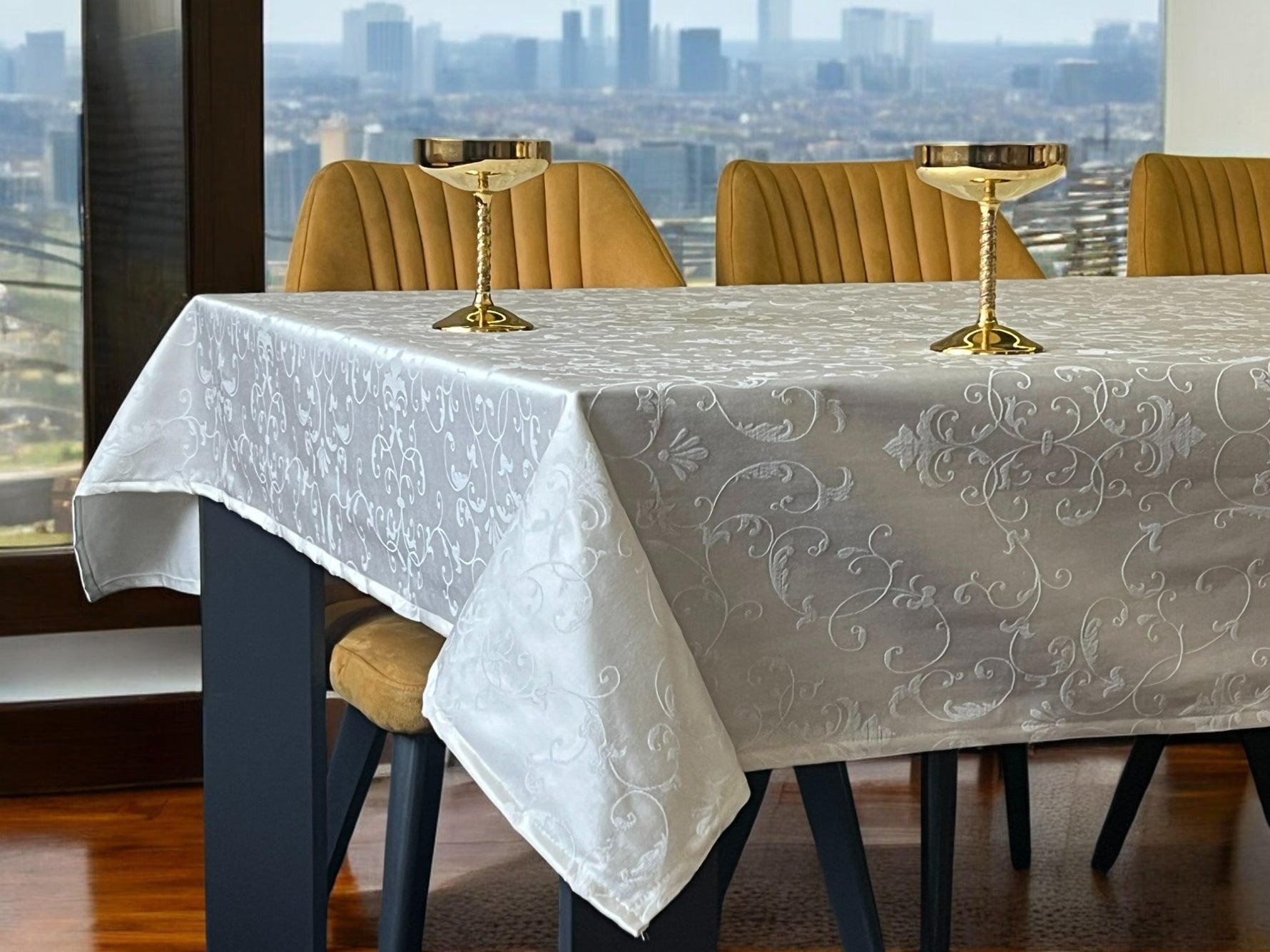 Stolnjak Kitchen Nova 150x220cm Bela boja C6