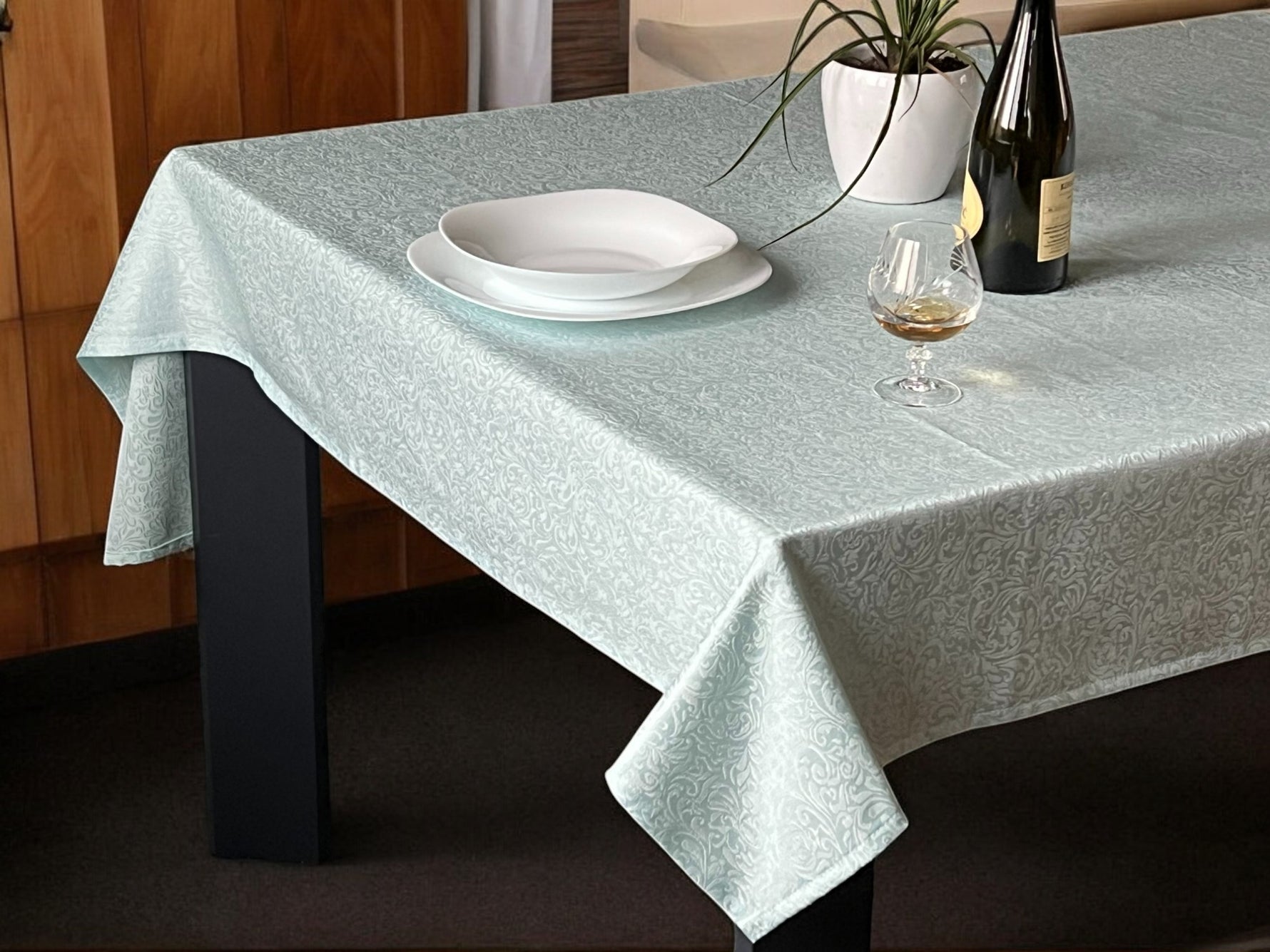 Stolnjak Kitchen Nova 150x160cm Rezedo boja A23