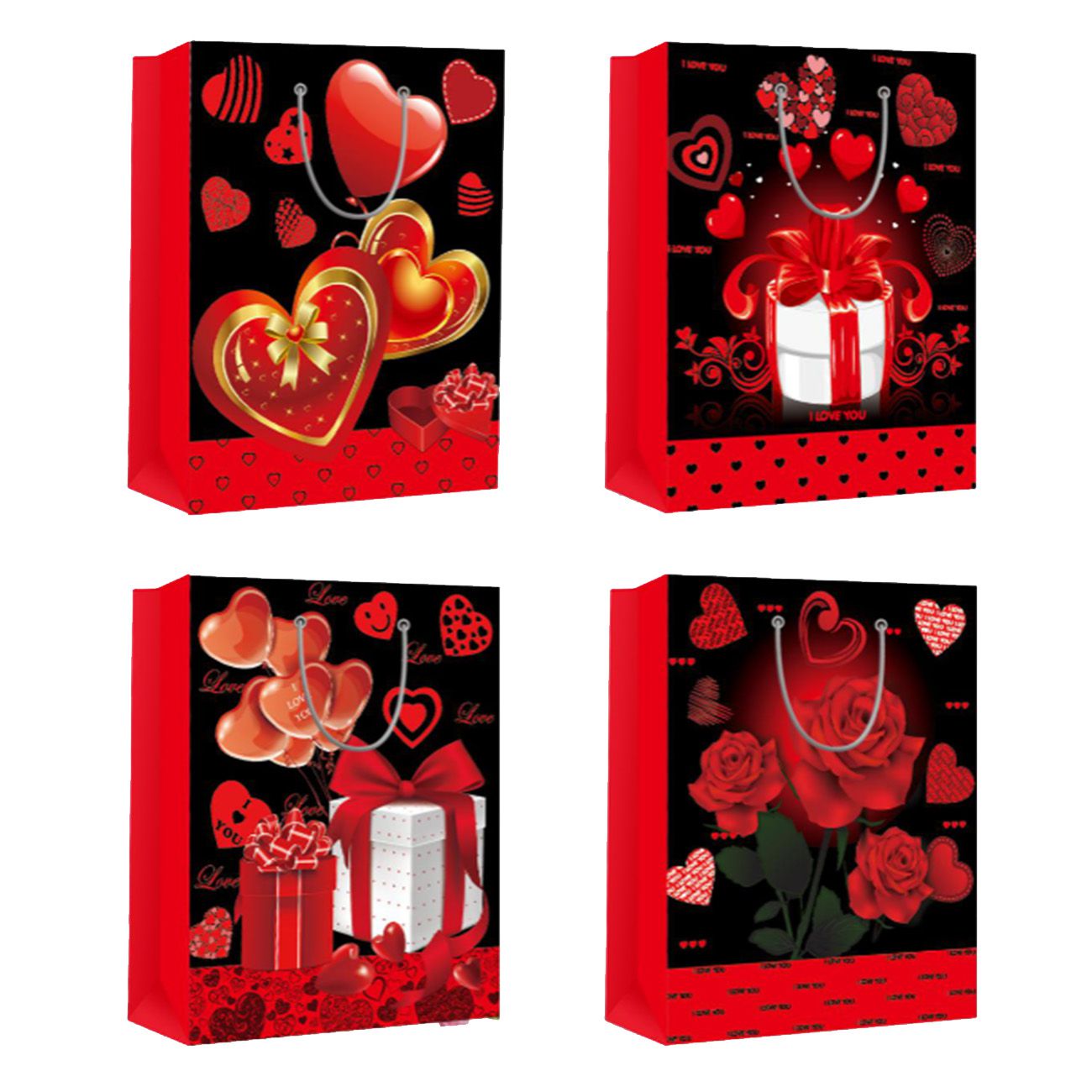 ***Poklon kesa 24*8*18 cm srce