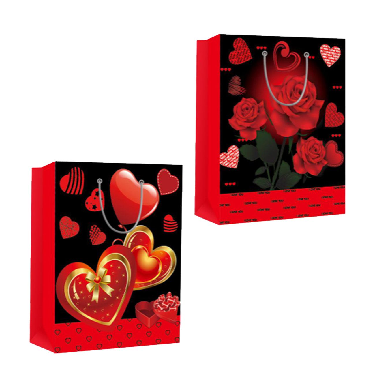 ***Poklon kesa 24*8*18 cm srce