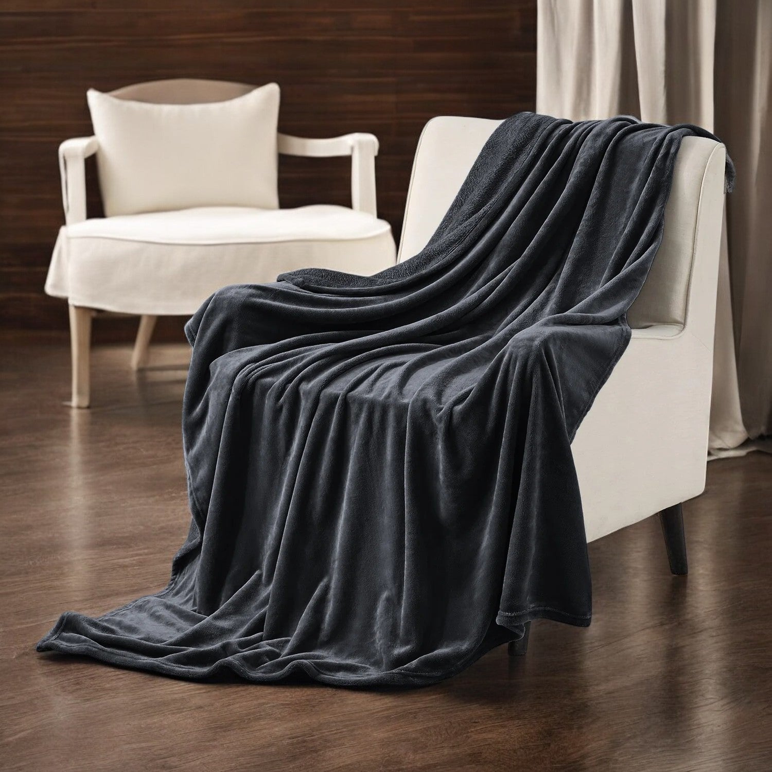Ćebe Soft One 150x200cm Black