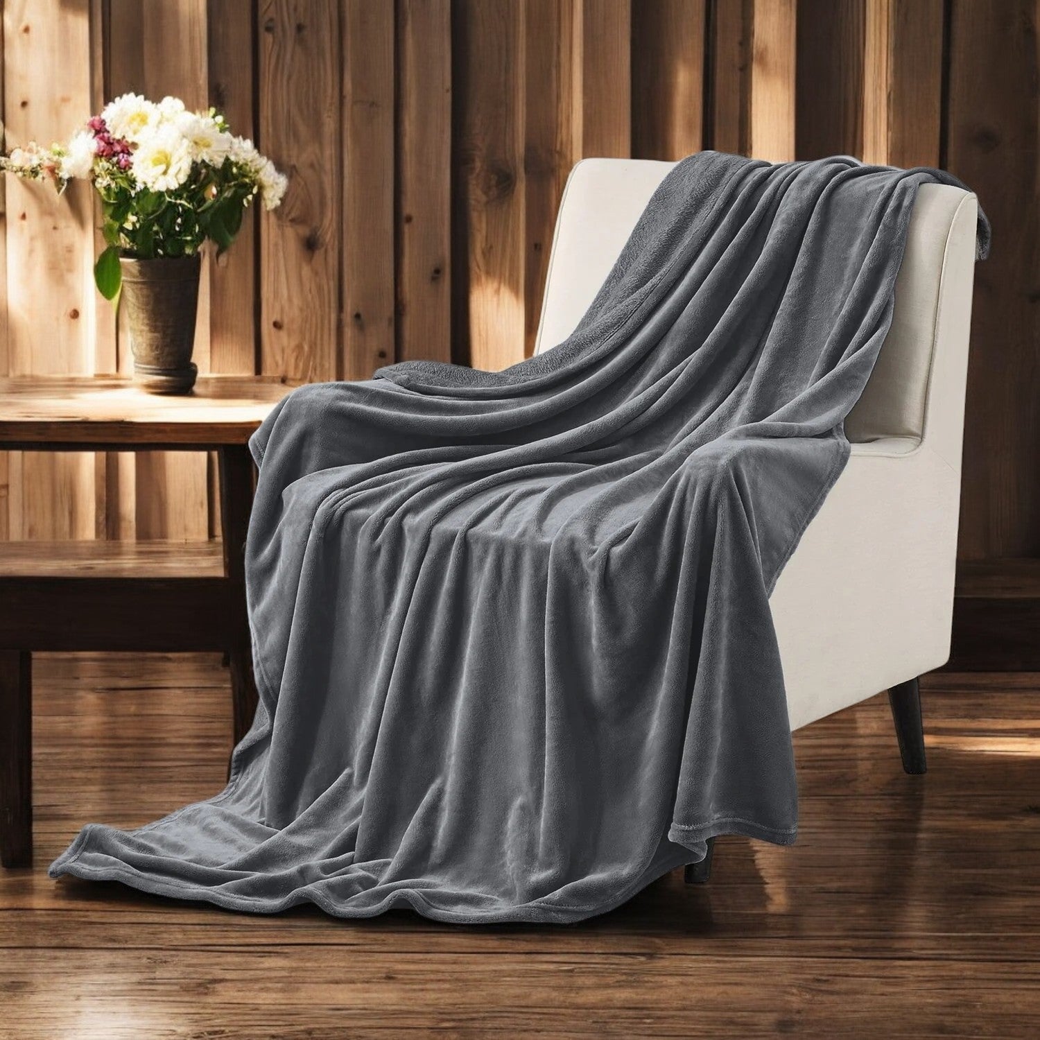 Ćebe Soft One 150x200cm Dark Grey