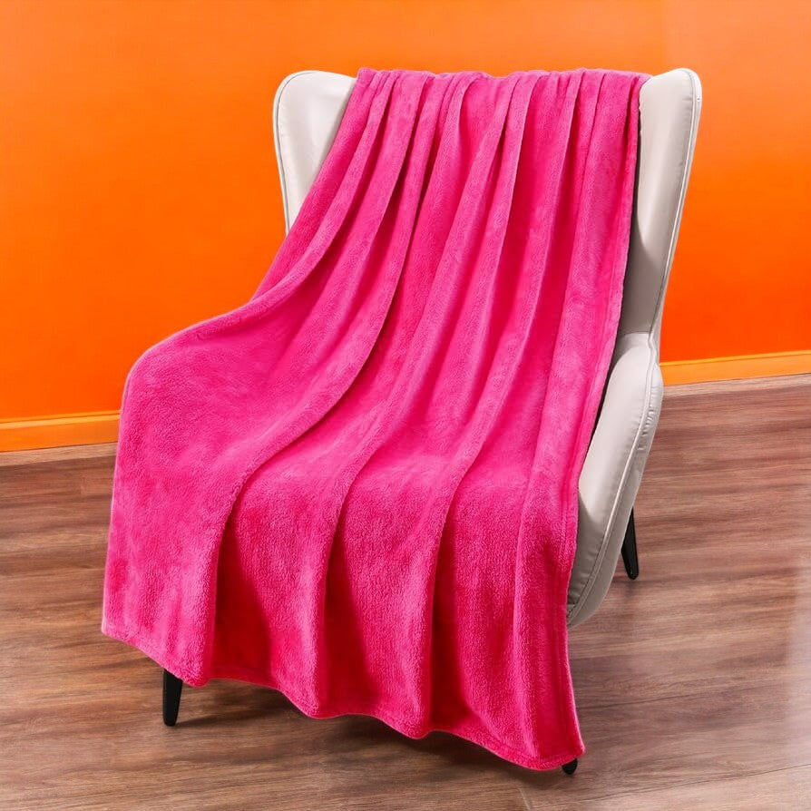 Ćebe Soft One 150x200cm Dark Pink