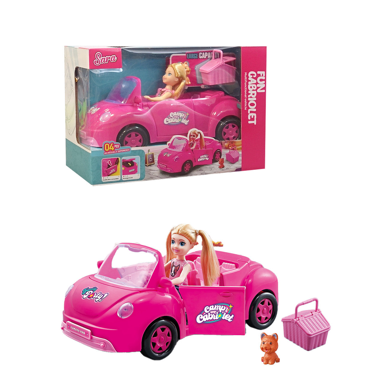 Lutkac Sara set - kabriolet