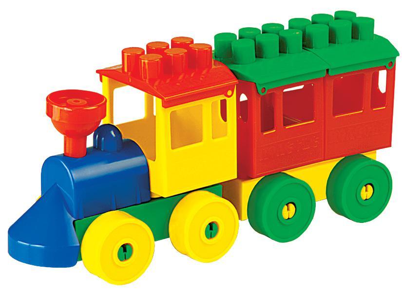 036698 VOZIĆ I KOCKE - 1 VAGON