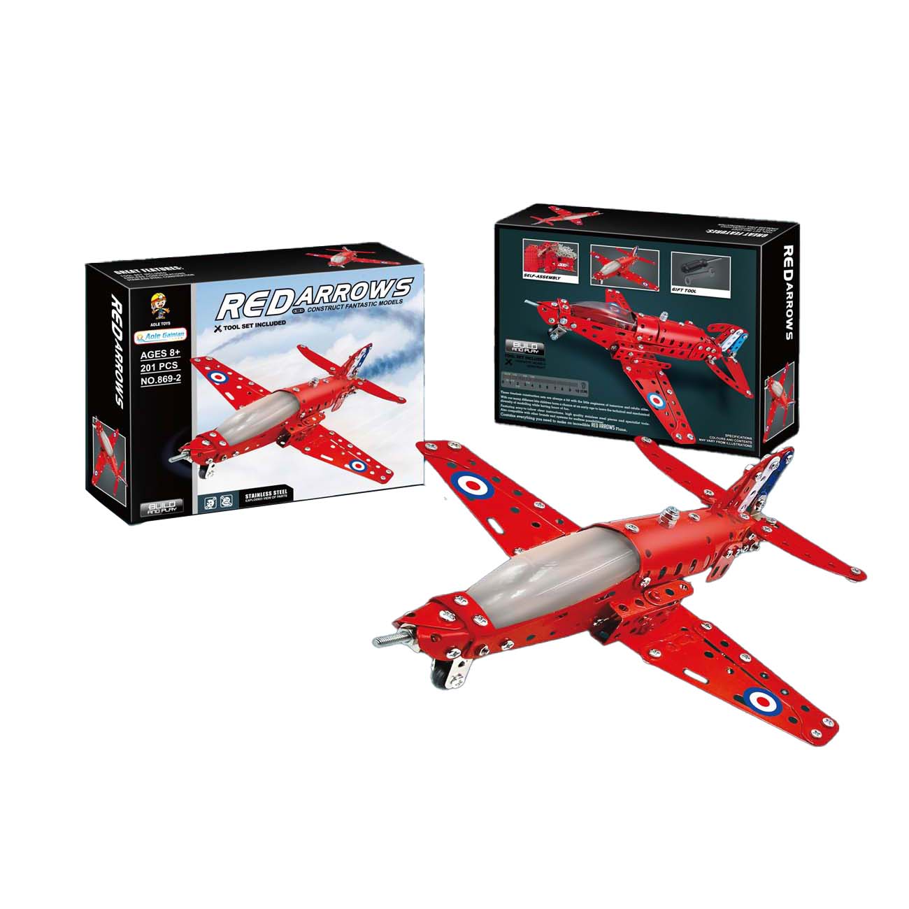 DIY, Set za gradnju, Avion Red Arrows, 201