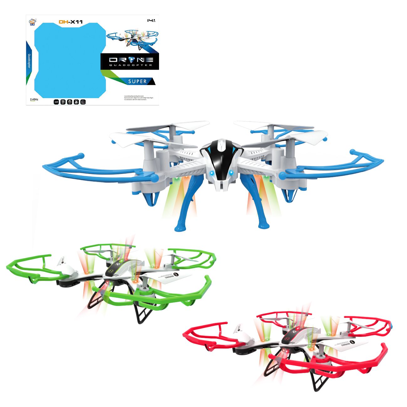RC dron kvadrokopter 028