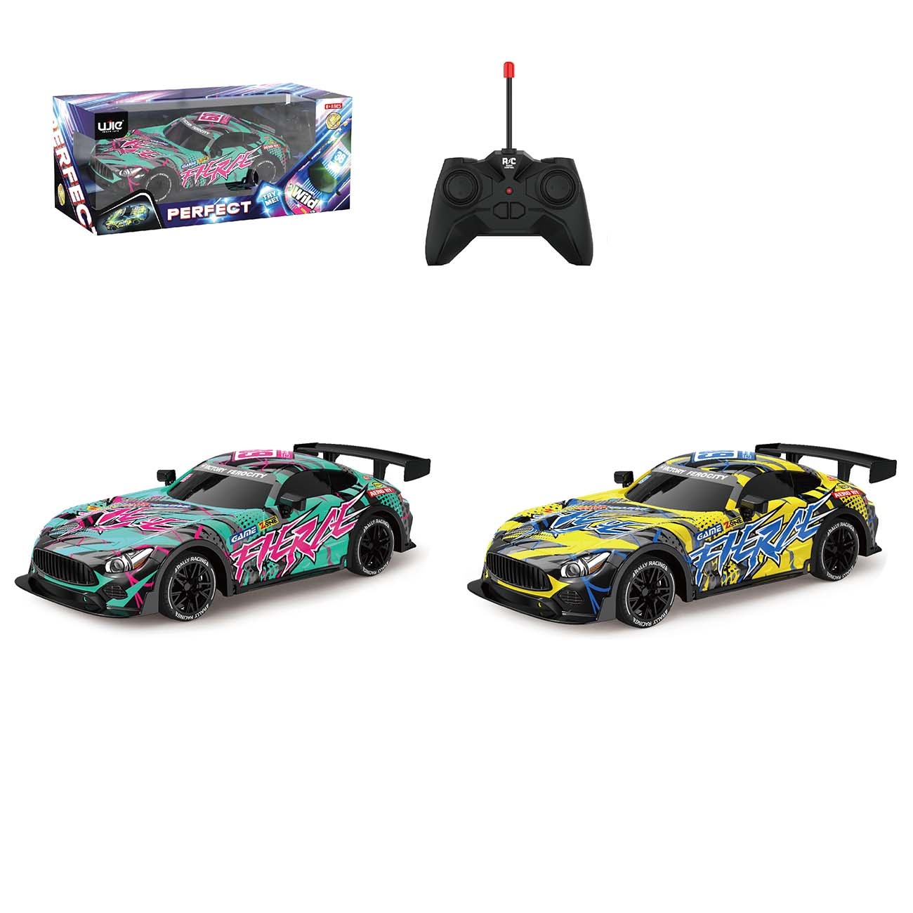Trkacki automobil "Perfect" na daljinsko upravljanje, 1:18