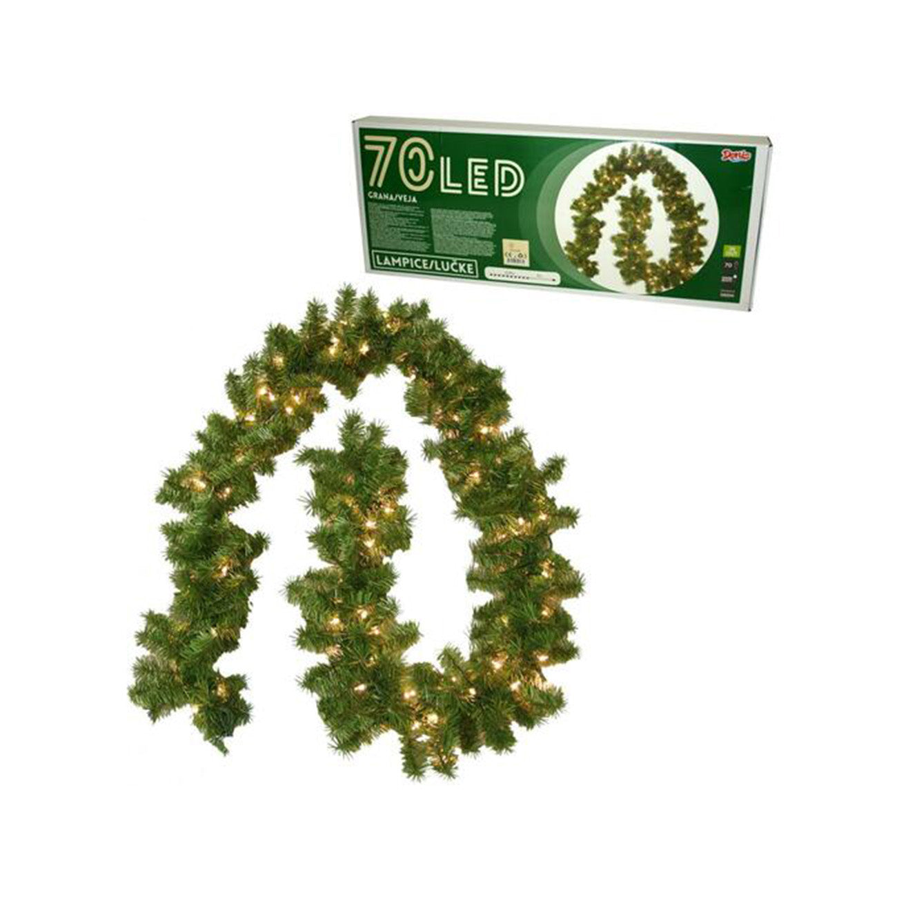 140 LED sijalica-girlanda, 5,40 m