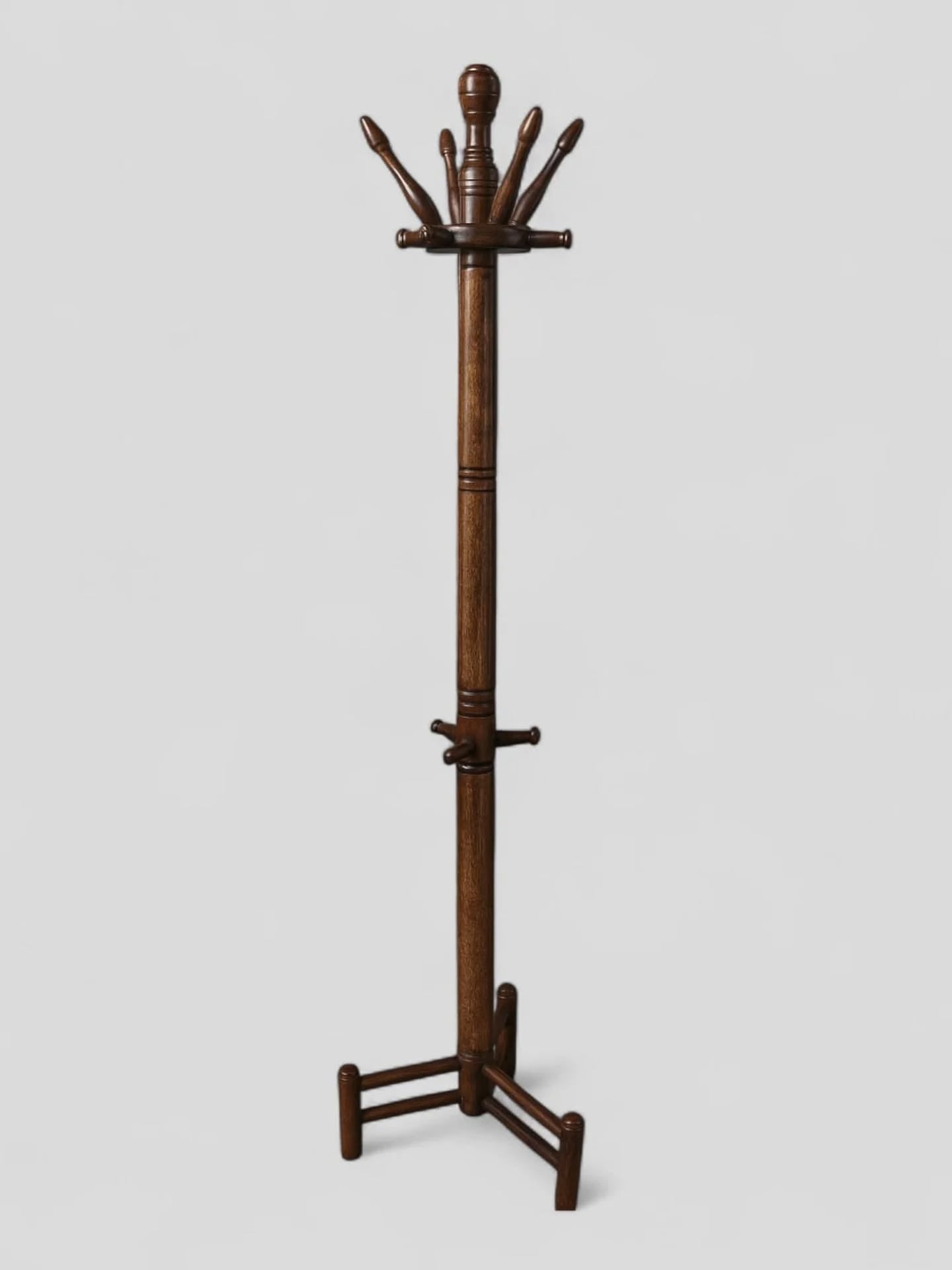 Drveni čiviluk, 173cm, braon