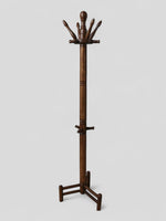 Drveni čiviluk, 173cm, braon