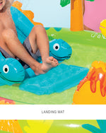 57166 Intex Little Dino bazen igraonica za decu sa prskalicom